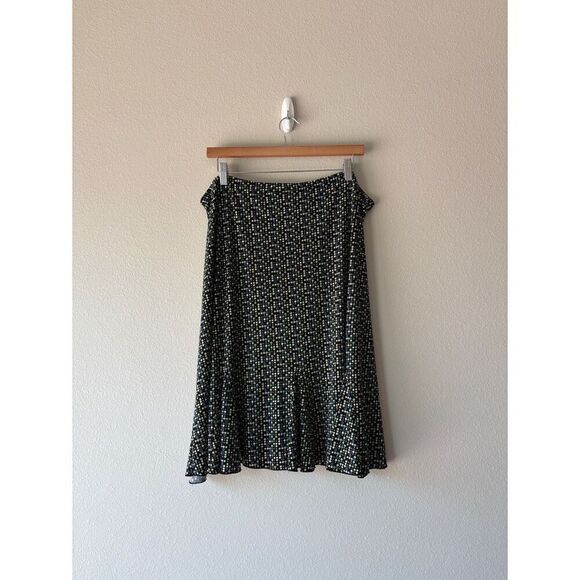 briggs NY y2k geometric print midi skirt - Picture 1 of 6